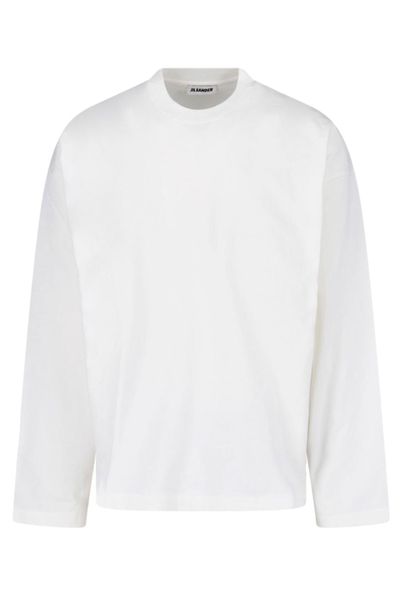 Jil Sander Logo Long Sleeve T-Shirt