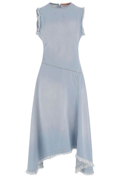 Acne Studios Sleeveless Asymmetric Hem Dress
