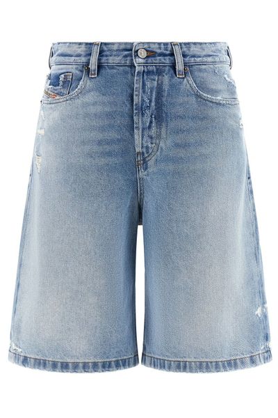 Diesel De-Sire-Short Distressed Denim Shorts