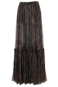 Saint Laurent Low-Rise Ruffled Skirt