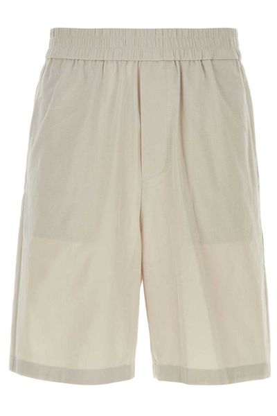 AMI Paris Logo Plaque Bermuda Shorts