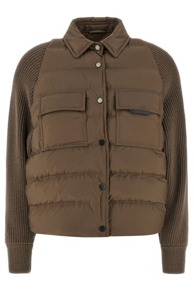 Brunello Cucinelli Long-Sleeved Quilted Jacket