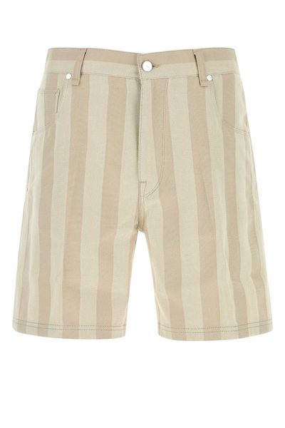 Fendi Pequin Striped Bermuda Shorts