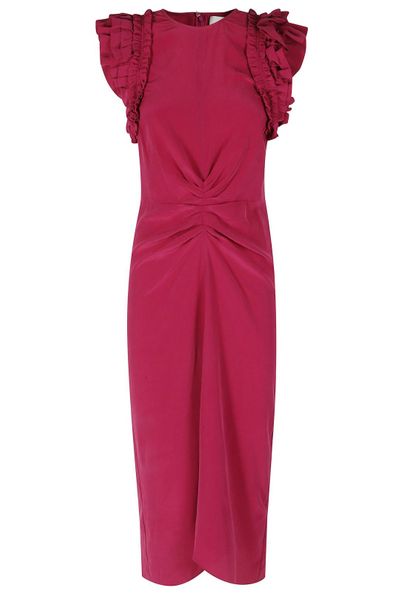 Isabel Marant Teriany Ruffled Midi Dress
