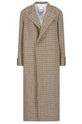 SA SU PHI Checked Belted Coats