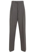 Bottega Veneta Pleated Straight Leg Trousers