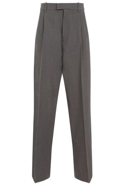 Bottega Veneta Pleated Straight Leg Trousers