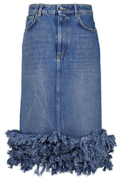 Rabanne Fringes Midi Skirt