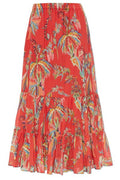 Etro Tiered Printed Skirt