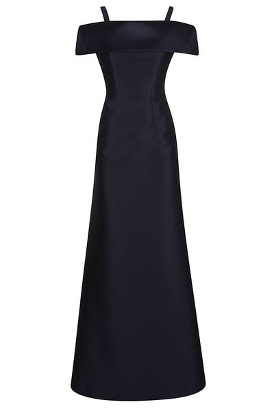 Alberta Ferretti Mikado Cocktail Dress