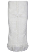 Matieres Fecales Mademoiselle Tweed Skirt