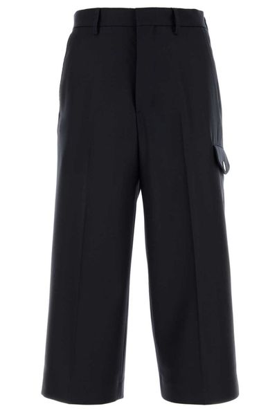 AMI Paris Straight Hem Bermuda Shorts