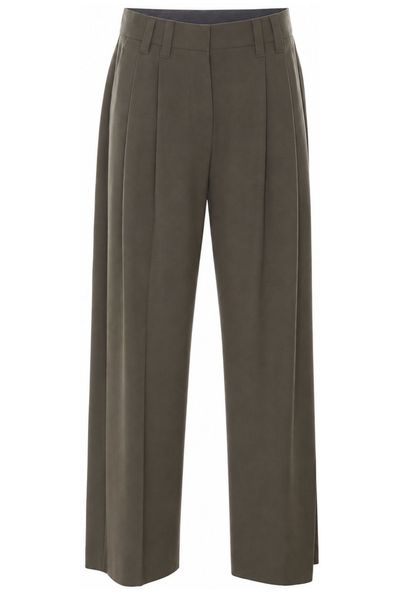 Brunello Cucinelli Monili Tropical Luxury Tailored Trousers