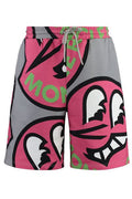Moncler Printed Drawstring Bermuda Shorts