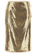 Prada Sequinned Midi Skirt