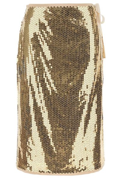 Prada Sequinned Midi Skirt