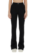 Off-White Logo Printed Flared Leggings