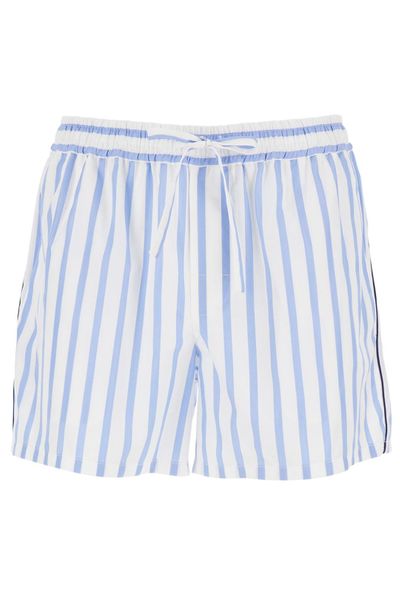 Dolce & Gabbana Striped Drawstring Bermuda Shorts
