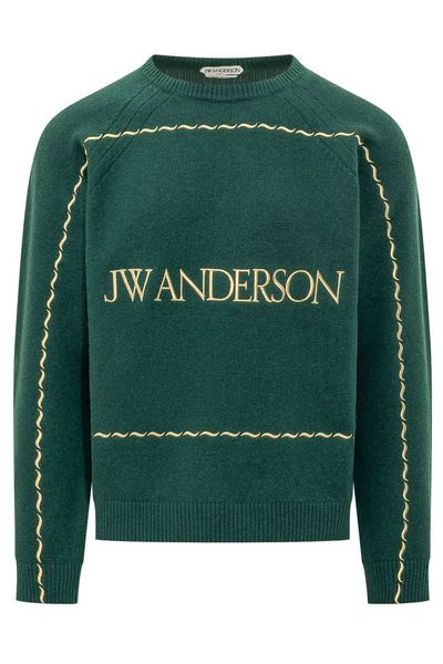 JW Anderson Knitted Logo Jumper
