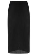 Maison Margiela Ribbed Knit Midi Skirt