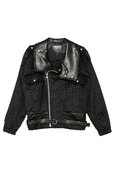 R13 Textured Biker Jacket