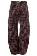 Elisabetta Franchi Printed Drill Jeans
