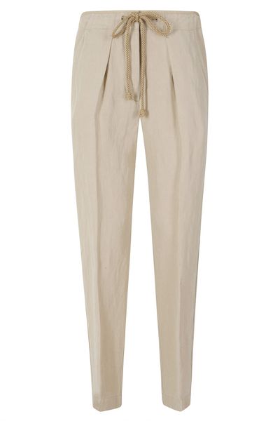 Isabel Marant Sharony Drawstring Tapered Pants