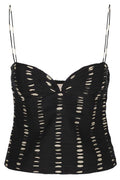 Valentino Dot Printed Sleeveless Top
