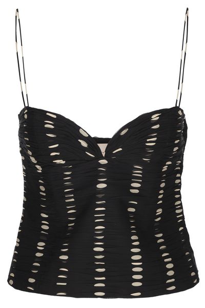 Valentino Dot Printed Sleeveless Top