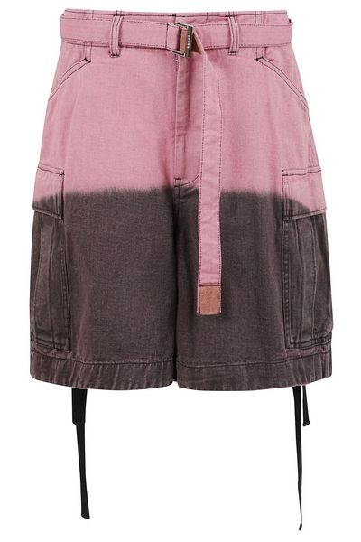Sacai Garment-Dyed Drawstring Shorts