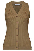 Max Mara Semi-Fitted Knit Waistcoat