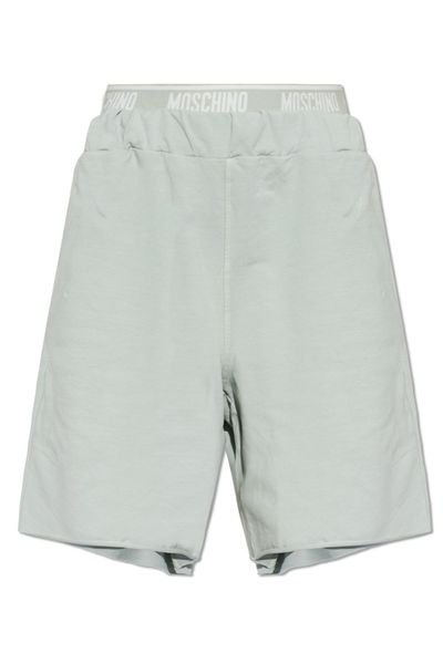 Moschino Logo Waist Bermuda Shorts