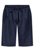 Dolce & Gabbana DG Logo Embroidered Bermuda Shorts