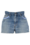 Mc2 Saint Barth Frayed Hem Denim Shorts
