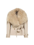 Giuseppe Di Morabito Belted Short Trench Coat