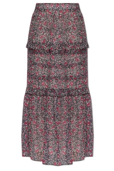 Isabel Marant Étoile Volomia Floral Printed Midi Skirt