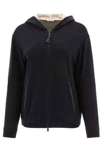 Brunello Cucinelli Zipped Hoodie