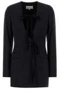 Maison Margiela Collarless Buttoned Blazer