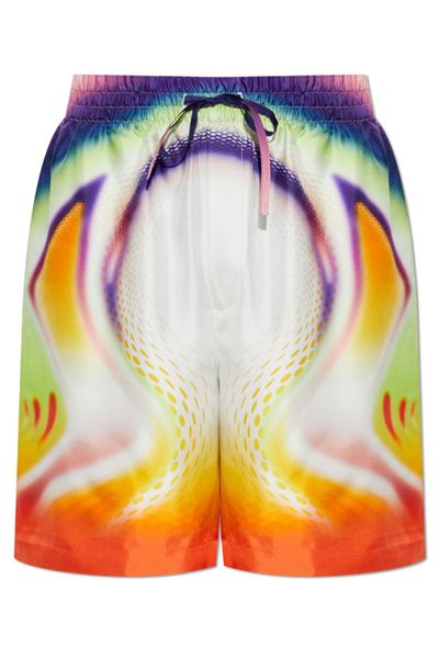 Casablanca Gradient Drawstring Shorts