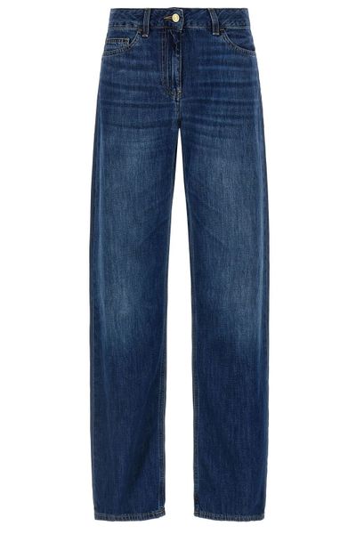 Elisabetta Franchi Logo Detailed Palace Jeans