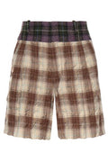 Loewe Checked Flannel Shorts