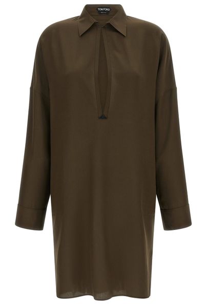Tom Ford Cut-Out Tunic Dress