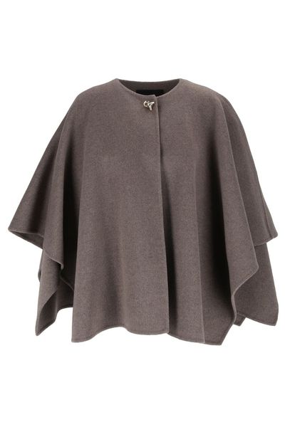 Fabiana Filippi Monili-Embellished Asymmetric Cape