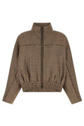 Brunello Cucinelli Prince of Wales Bomber Jacket