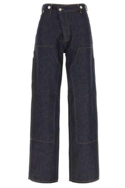 Victoria Beckham Panelled Wide-Leg Jeans