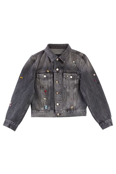 Marc Jacobs Embellished Denim Coat