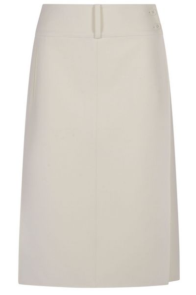 Courrèges Belted Slit Skirt