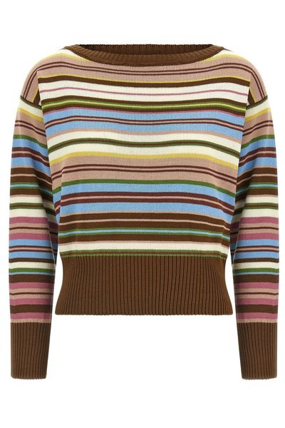 Weekend Max Mara Wkdzinnia Striped Sweater