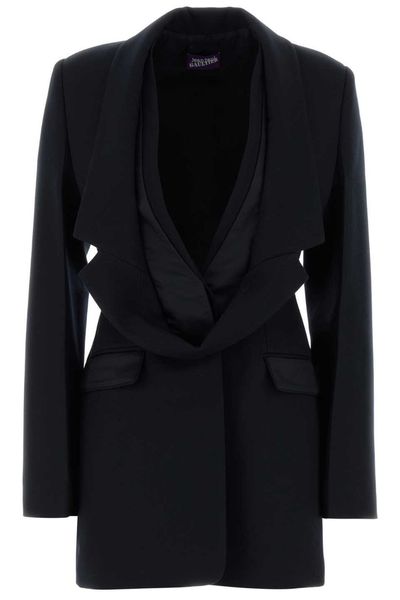 Jean Paul Gaultier Reversed Collar Fitted Blazer