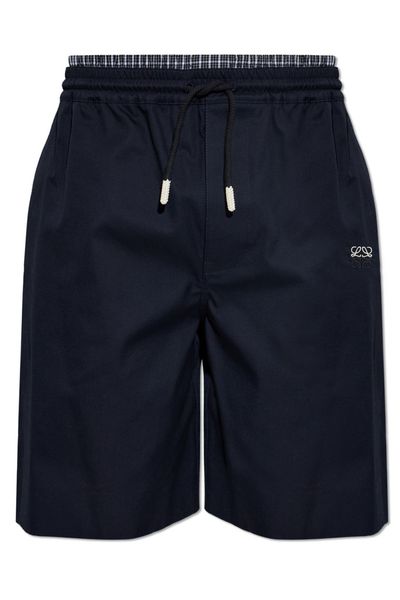 Loewe Elastic-Waist Logo Shorts